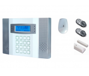 Kit sistem de alarma wireless cu comunicator telefonic pe linie fixa