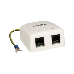 Dispozitiv de protectie la tensiune pentru retele LAN NVS-100E