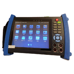 Tester profesional pentru camere IP HD, analogice, HD-CVI si HD-TVI cu multimetru digital inclus T-8600MADH